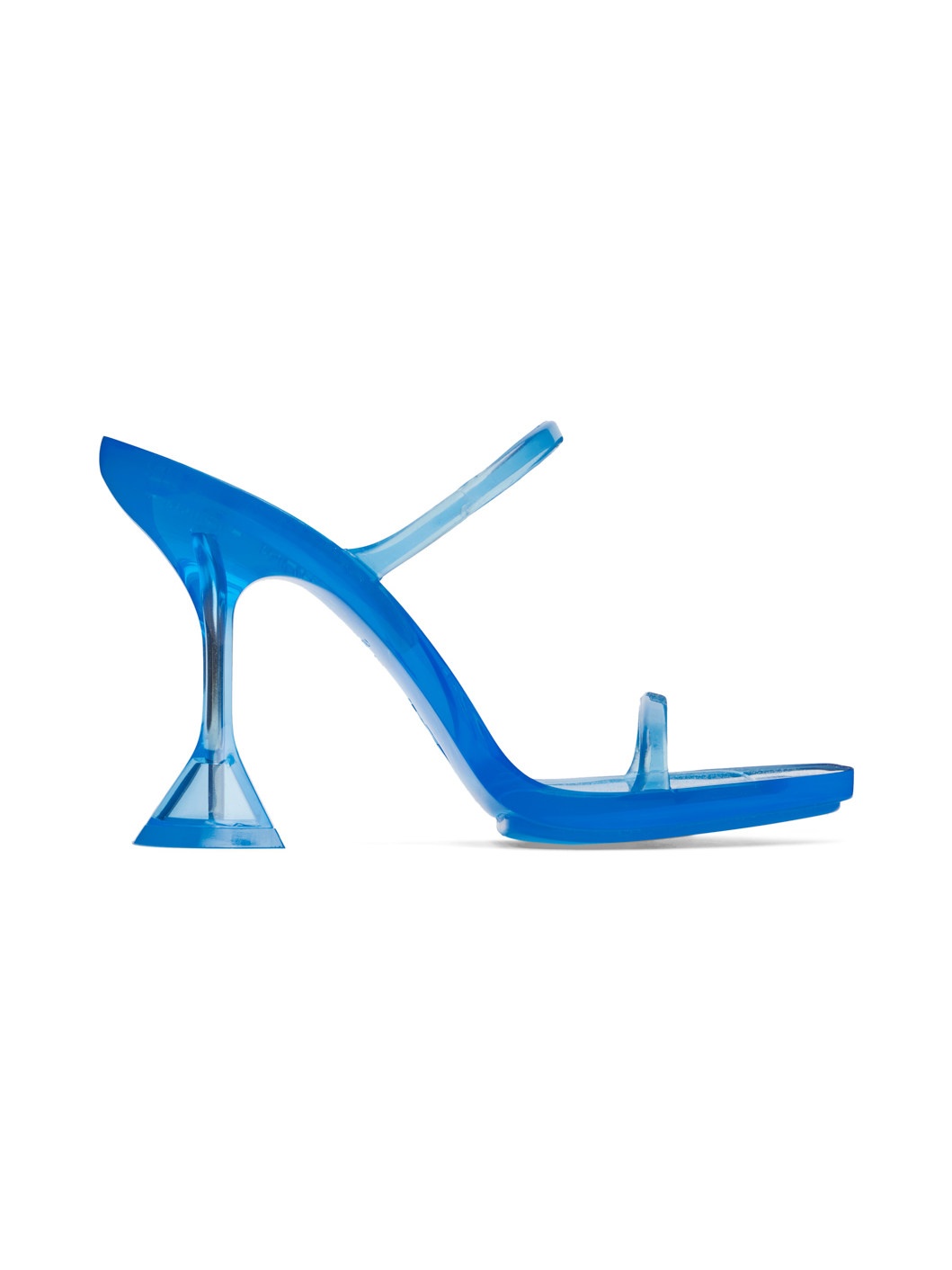 Blue Brito Slipper Heeled Sandals - 1