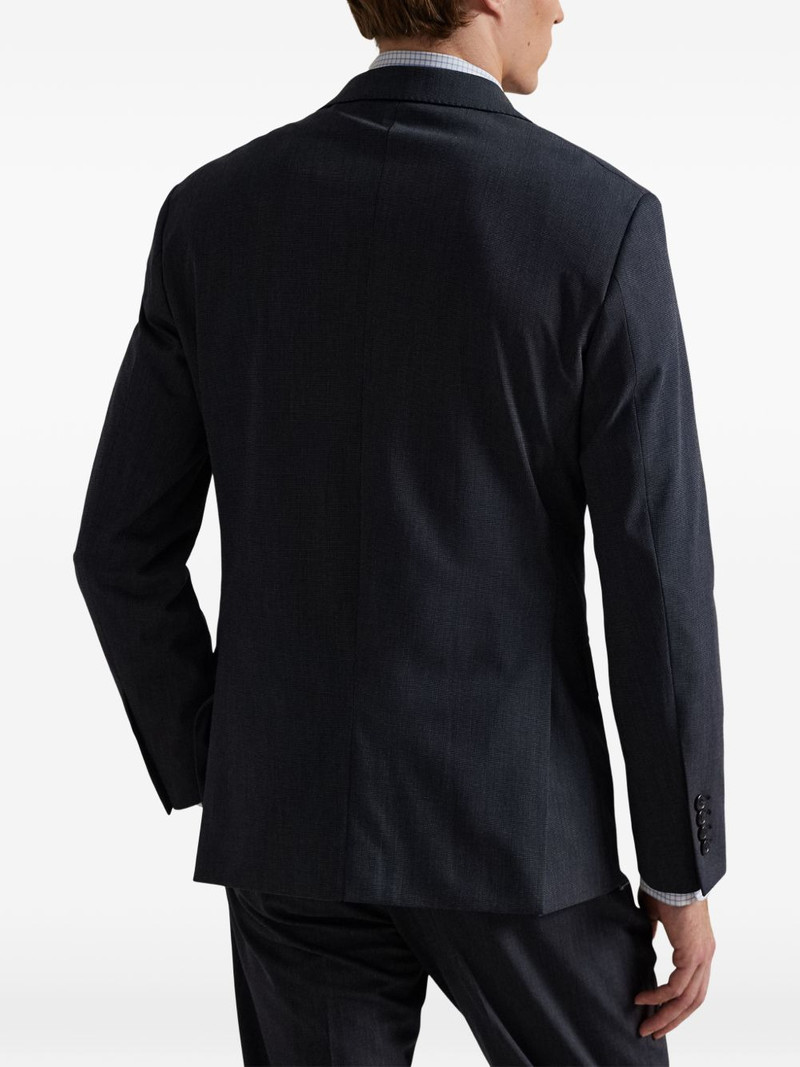 bright navy single-breasted jacket 4