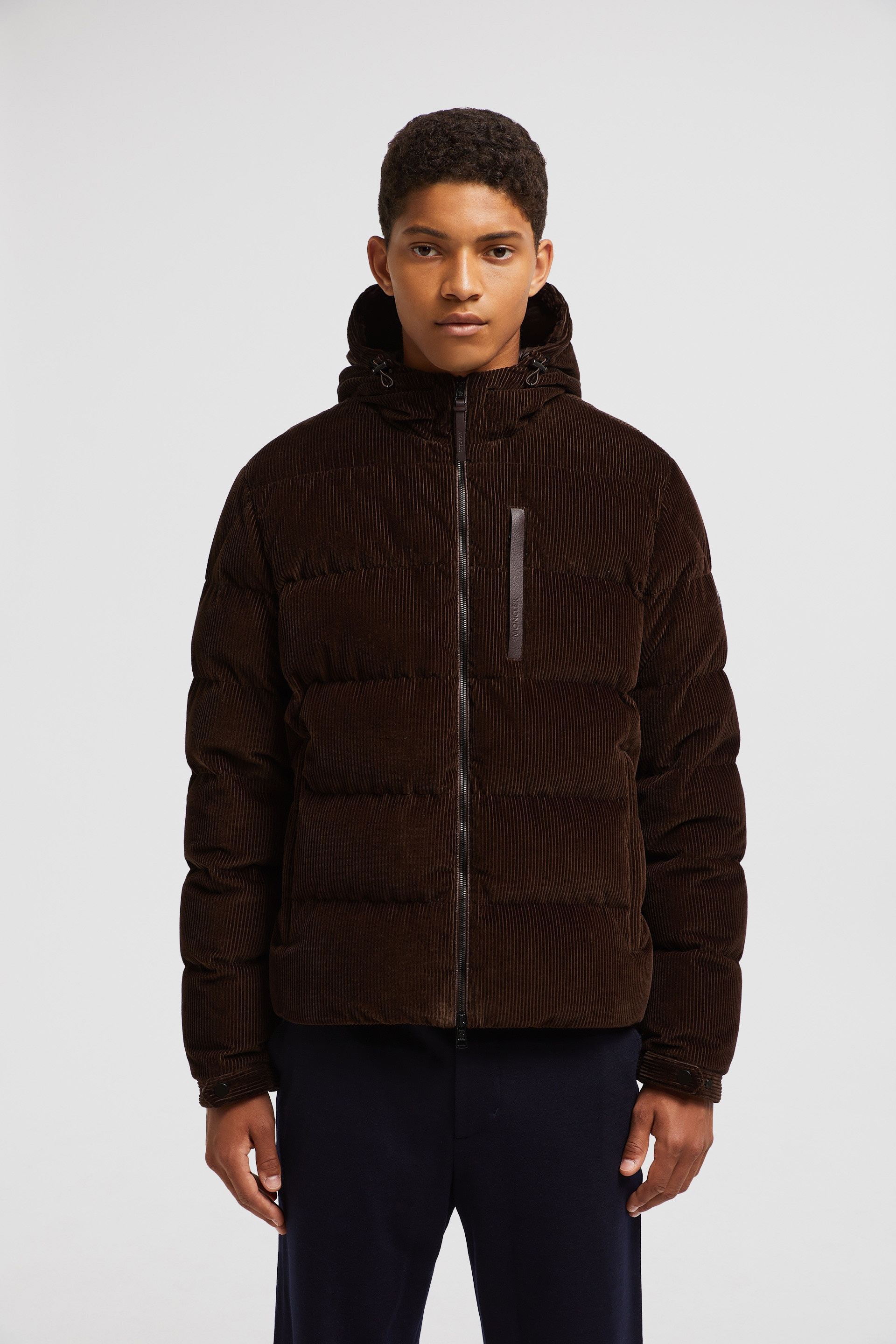 Vederna Corduroy Short Down Jacket - 3