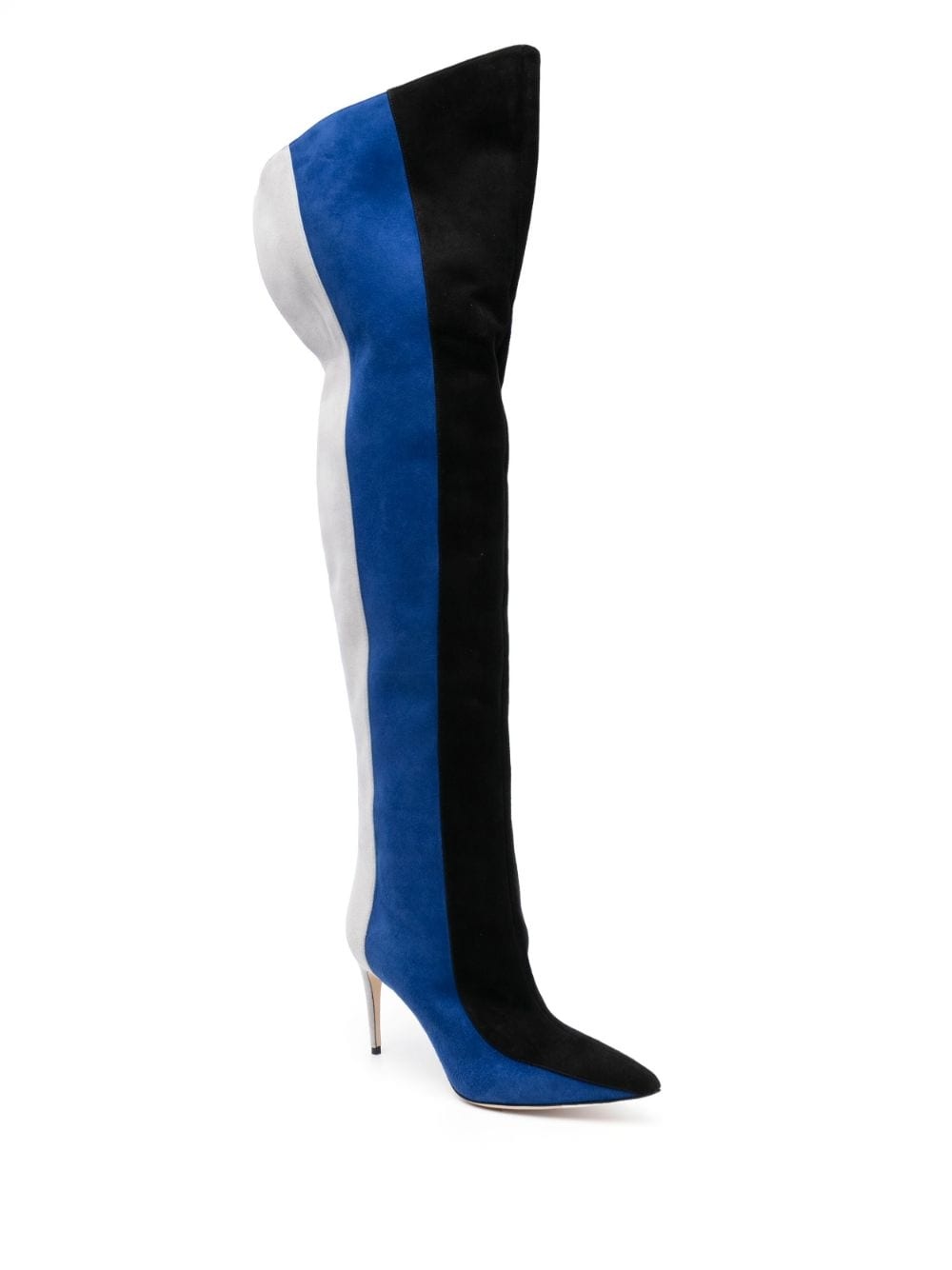 Chicuyuhi 85mm suede thigh-high boots - 2