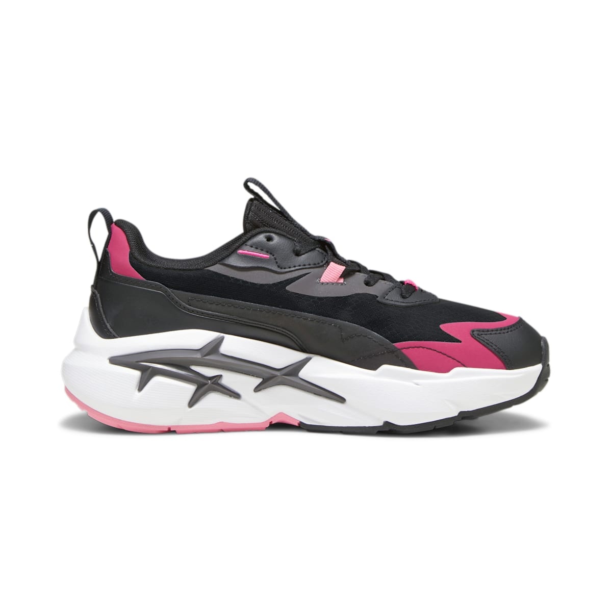 (WMNS) PUMA Spina Nitro Sneakers 'Black Pink' 392480-03 - 2