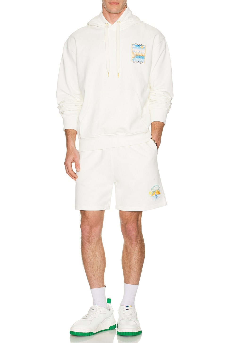 Surreal Pool Printed Hoodie - 4