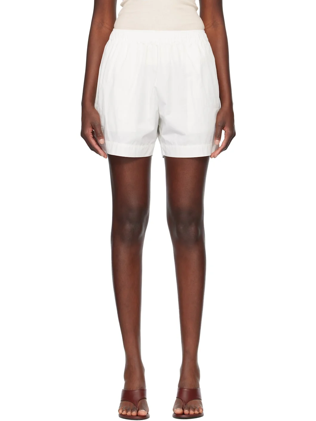 White Yaphi Shorts - 1