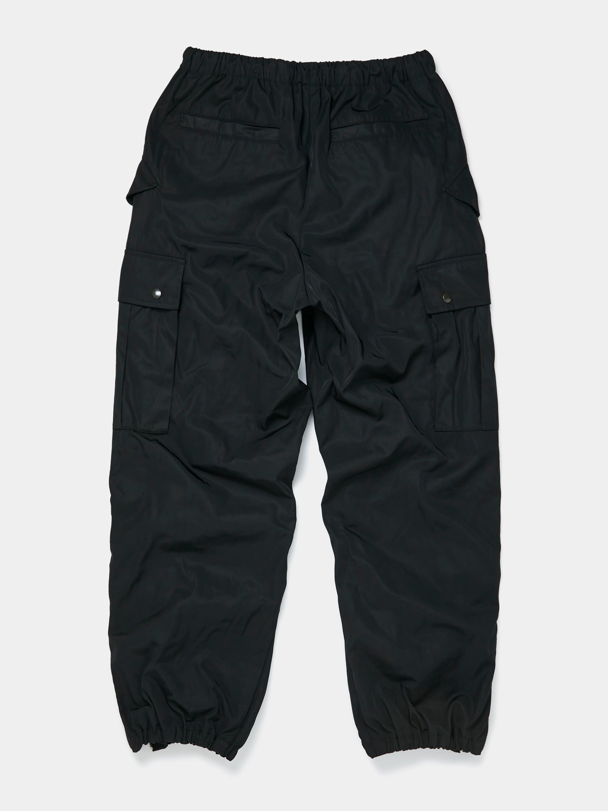 PENTIN DRAPED CARGOS (BLACK) - 7