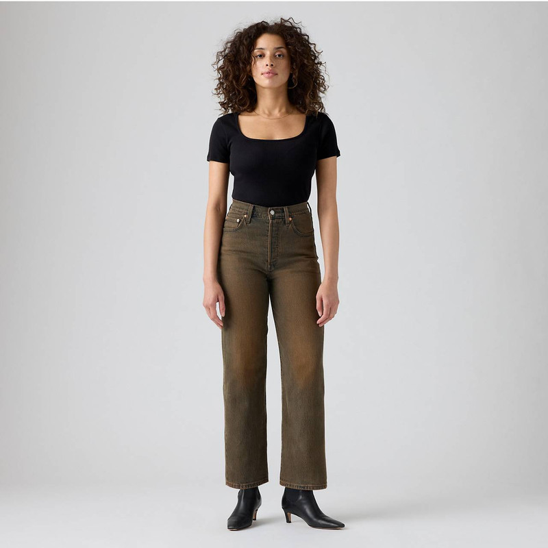 RIBCAGE STRAIGHT ANKLE WOMEN'S JEANS 2
