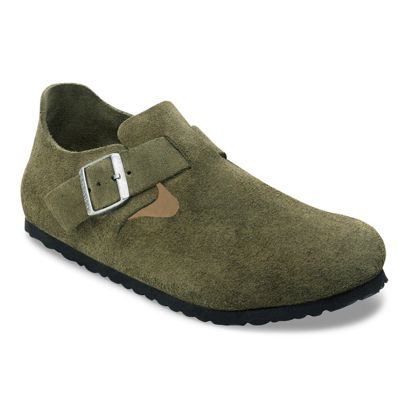 BIRKENSTOCK 런던 샌들 에 Taupe Suede outlook