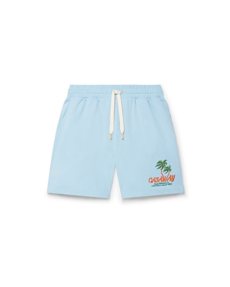 Blue Coachella Valley Sweatshort 1
