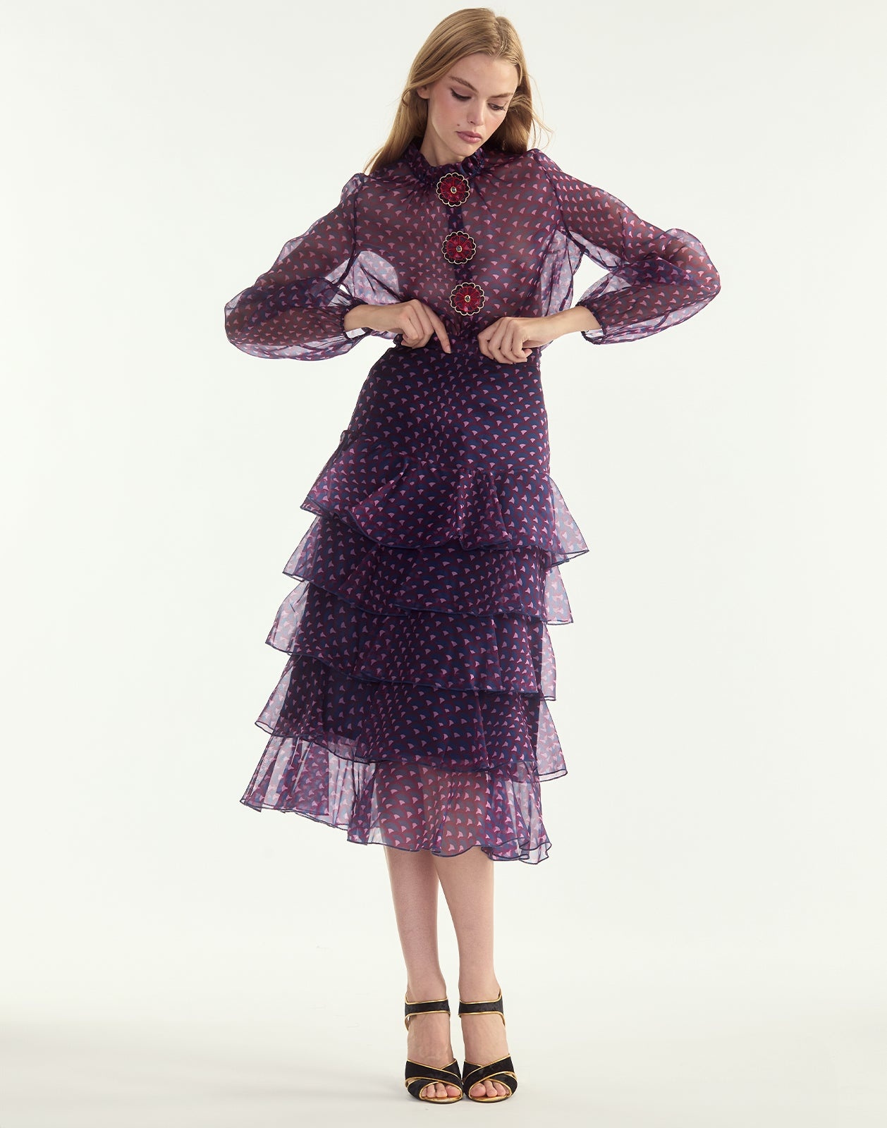 Prim Silk Organza Skirt - 3