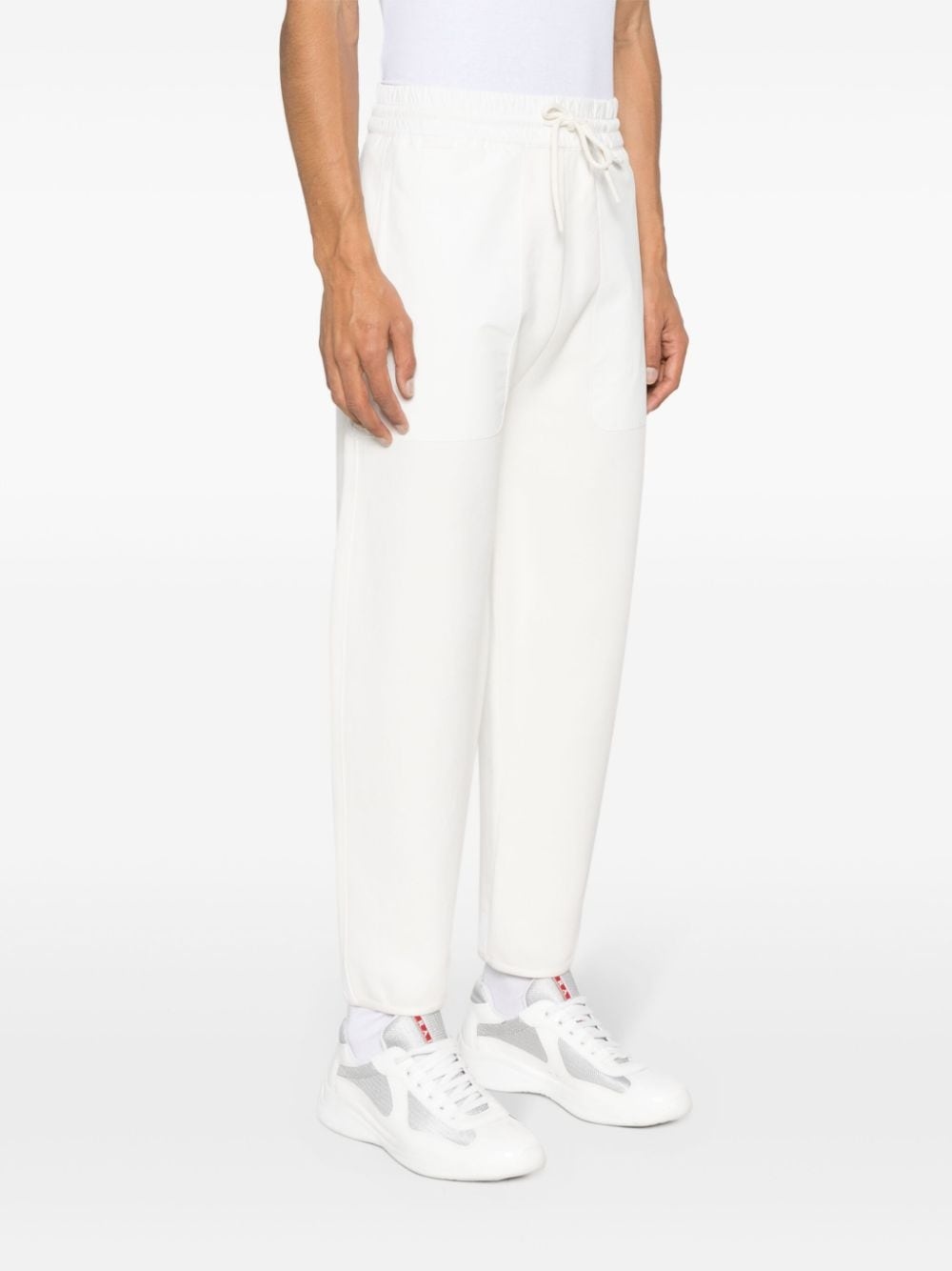 panelled mid-rise track trousers - 3