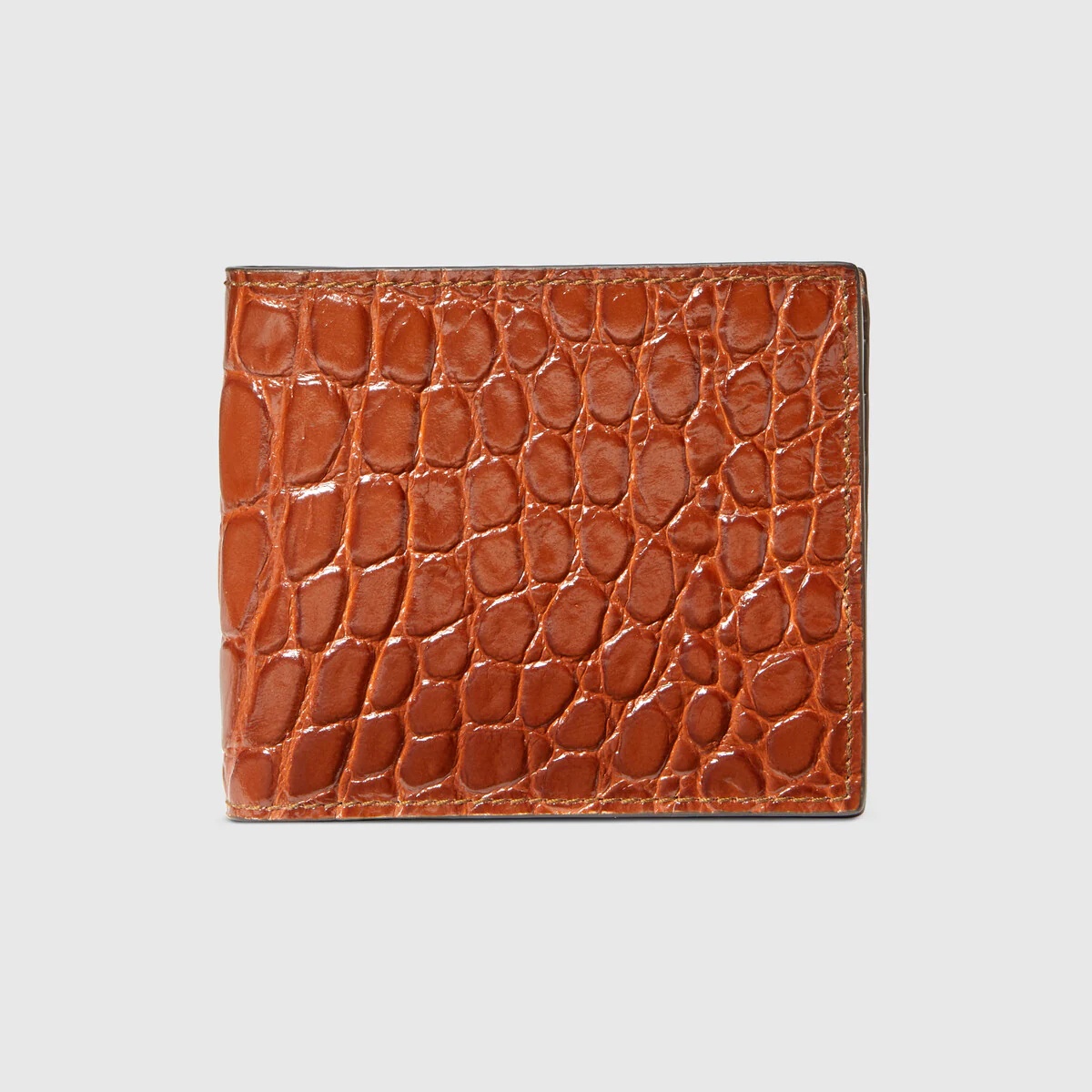 Crocodile bi-fold wallet - 1