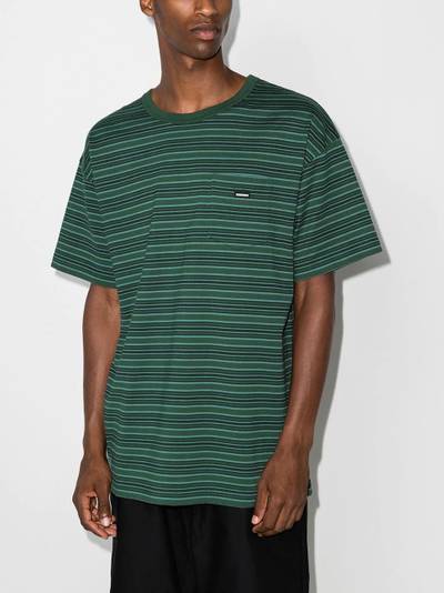 NEIGHBORHOOD stripy cotton T-shirt outlook