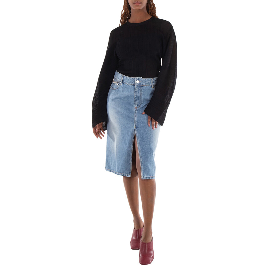 Stella Mccartney Lightweight Plisse Knit Jumper - 2