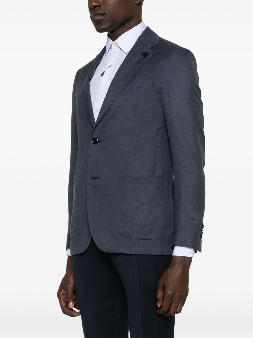 single-breasted blazer - 3