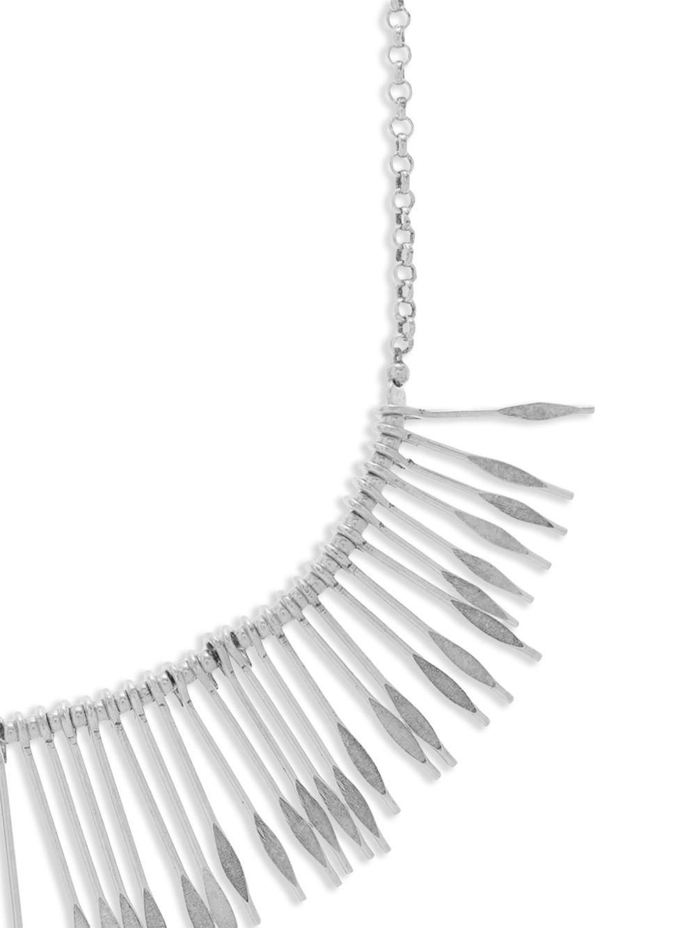 metallic necklace - 3