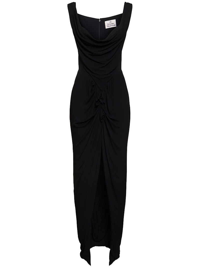 Panther viscose gown - 1