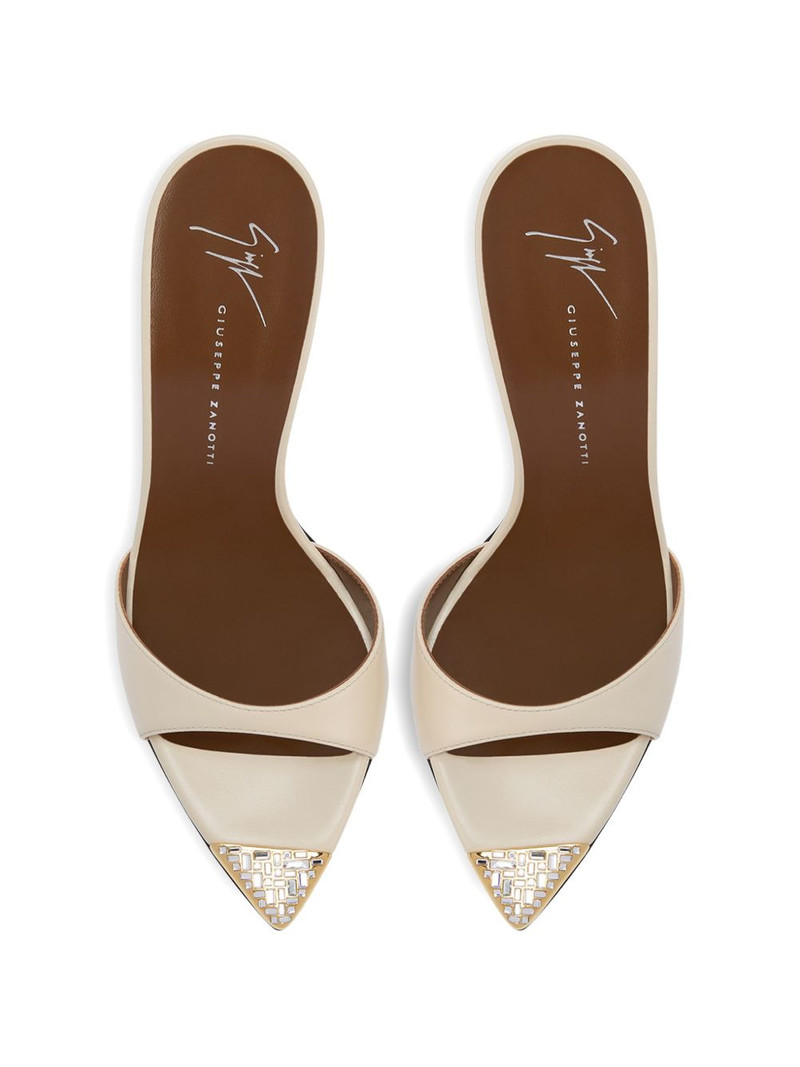 Intriigo rhinestone sandals 4
