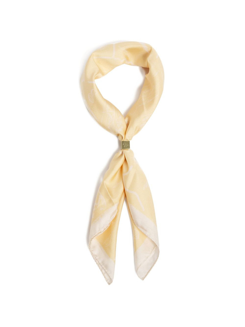 Parisian Map silk scarf 1