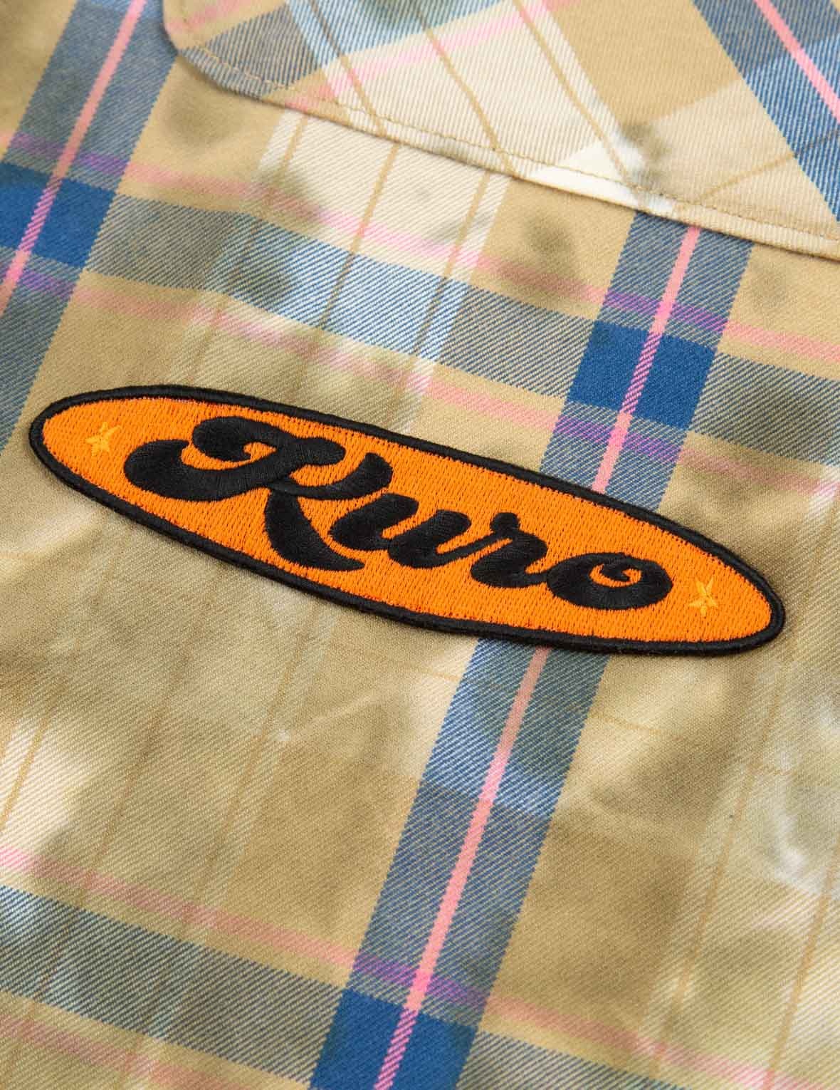Tie-dyed Check Shirt - 11