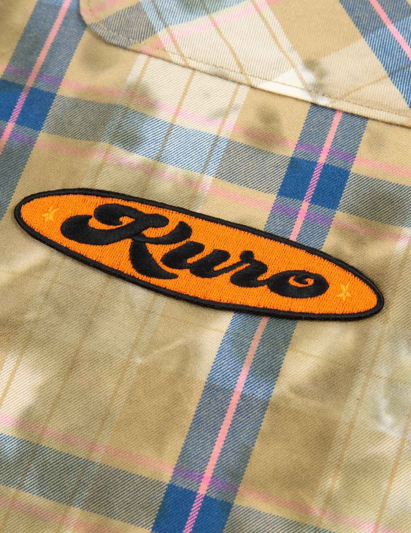 Tie-dyed Check Shirt 11