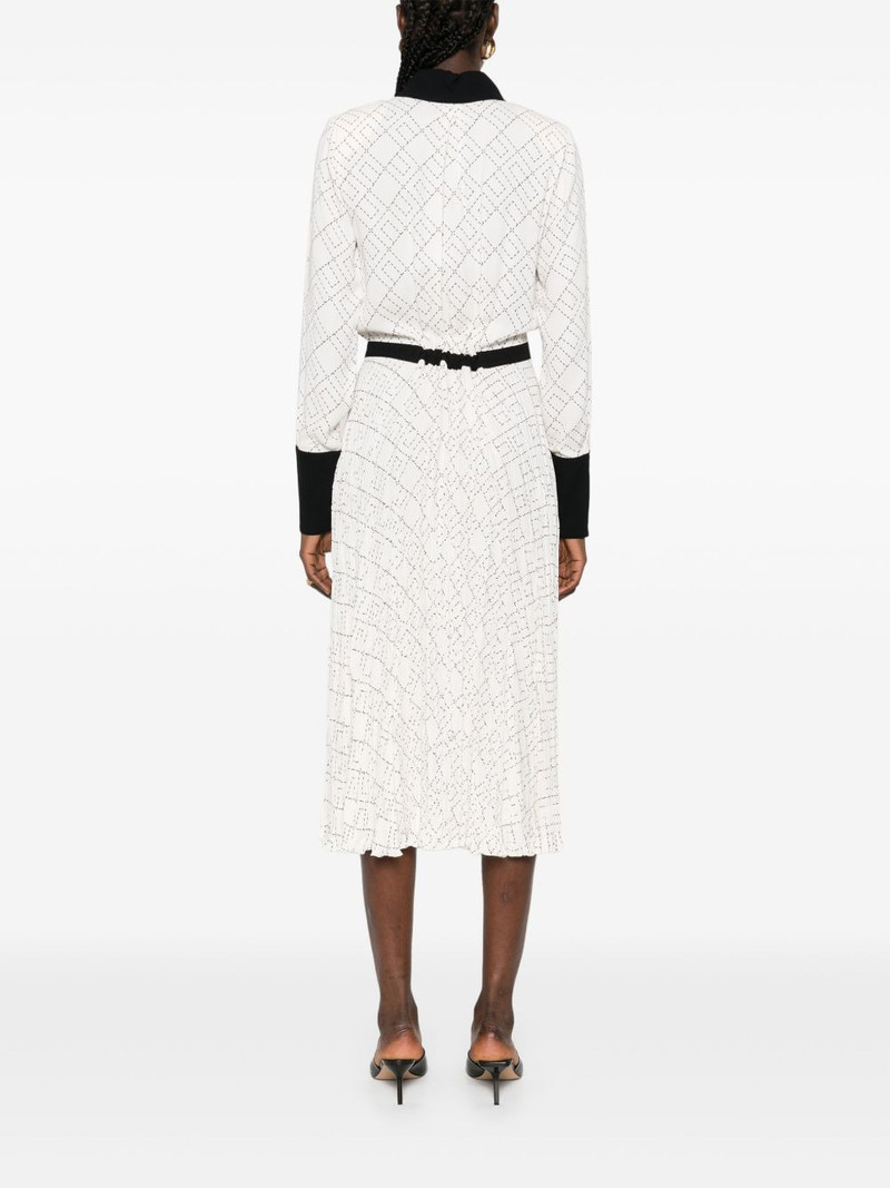 geometric-print button-front maxi dress 4