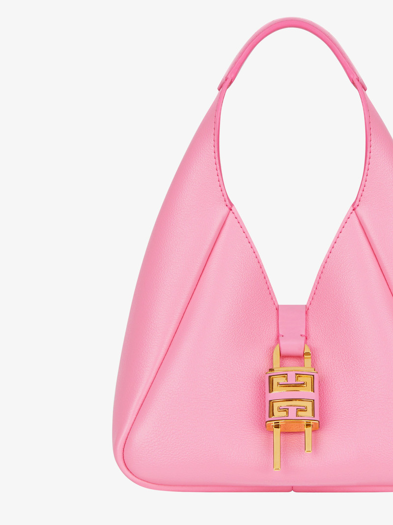 MINI G-HOBO BAG IN GRAINED LEATHER 6