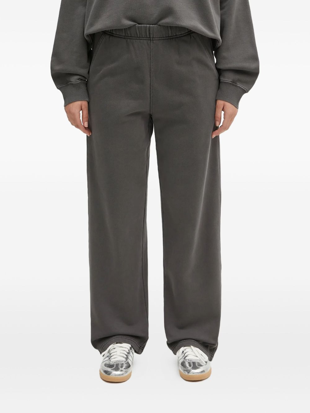 embroidered-logo trousers - 3