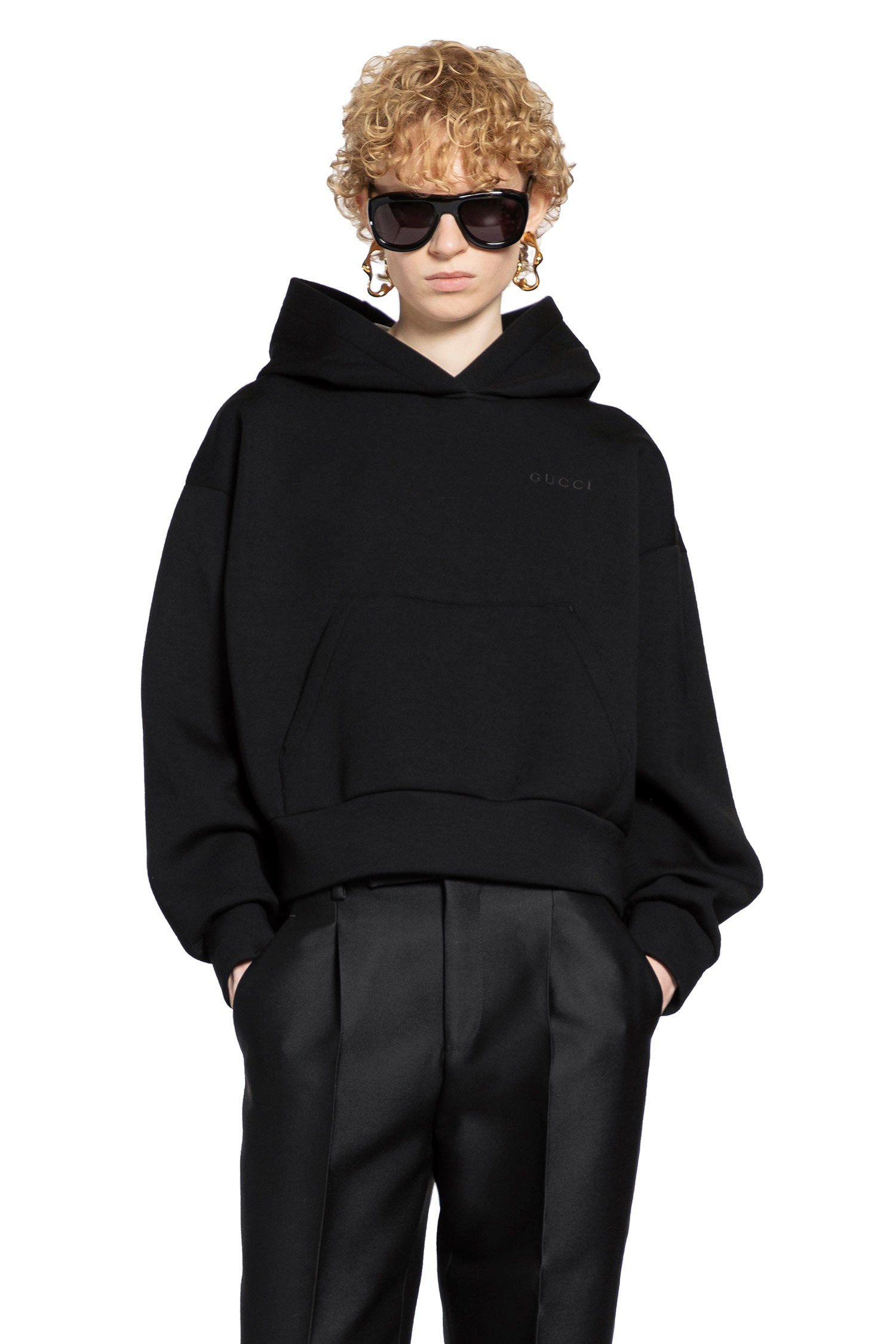 Gucci Woman Black Sweatshirts - 6