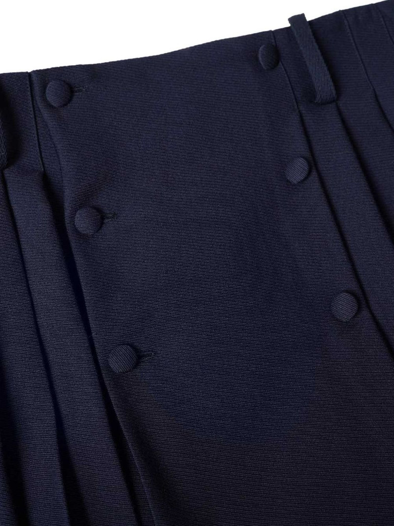 virgin wool pleated skirt 3