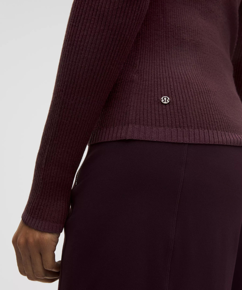 Ribbed Merino-Blend Turtleneck Sweater 5