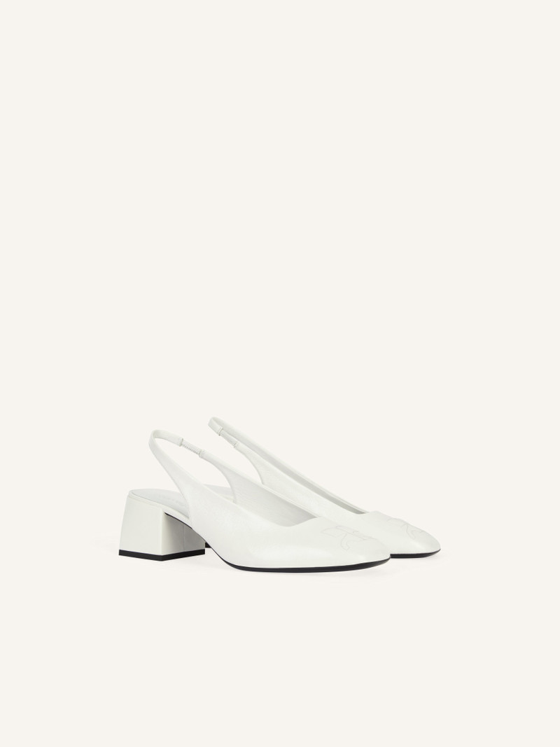 courrèges AC VINYL SLINGBACKS outlook