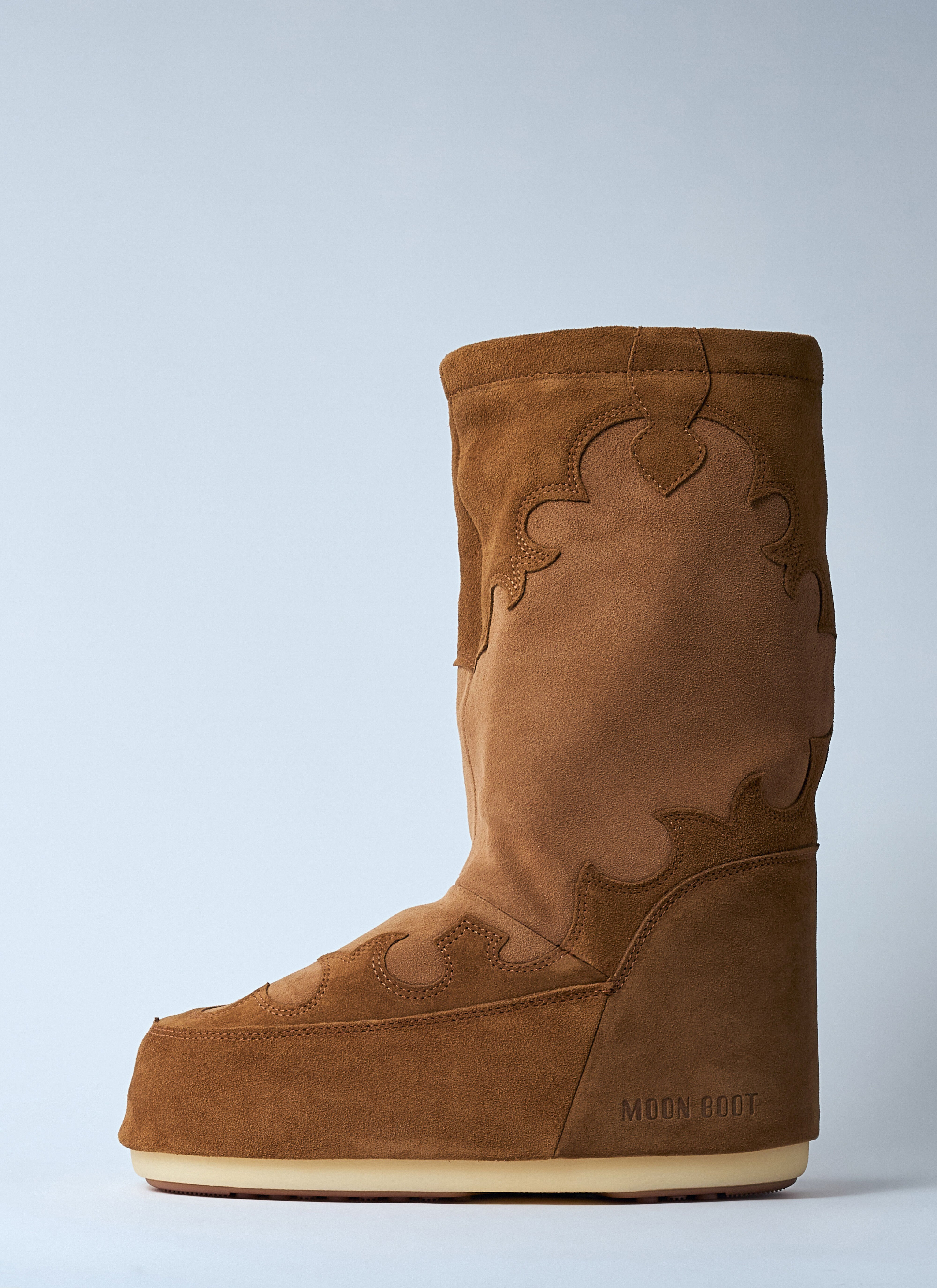 Icon Suede Embroidery Boots - 4