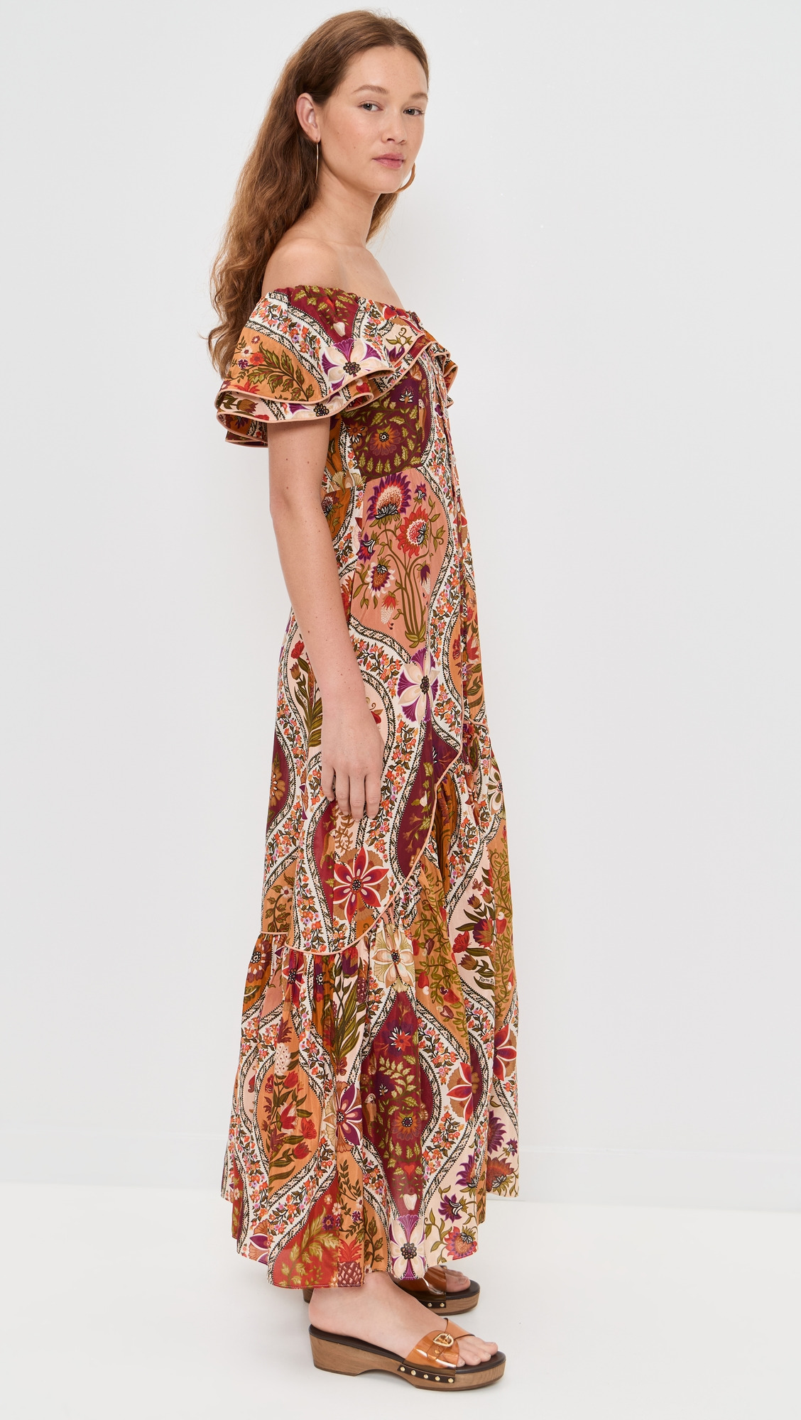 Off Shoulder Maxi Dress - 3