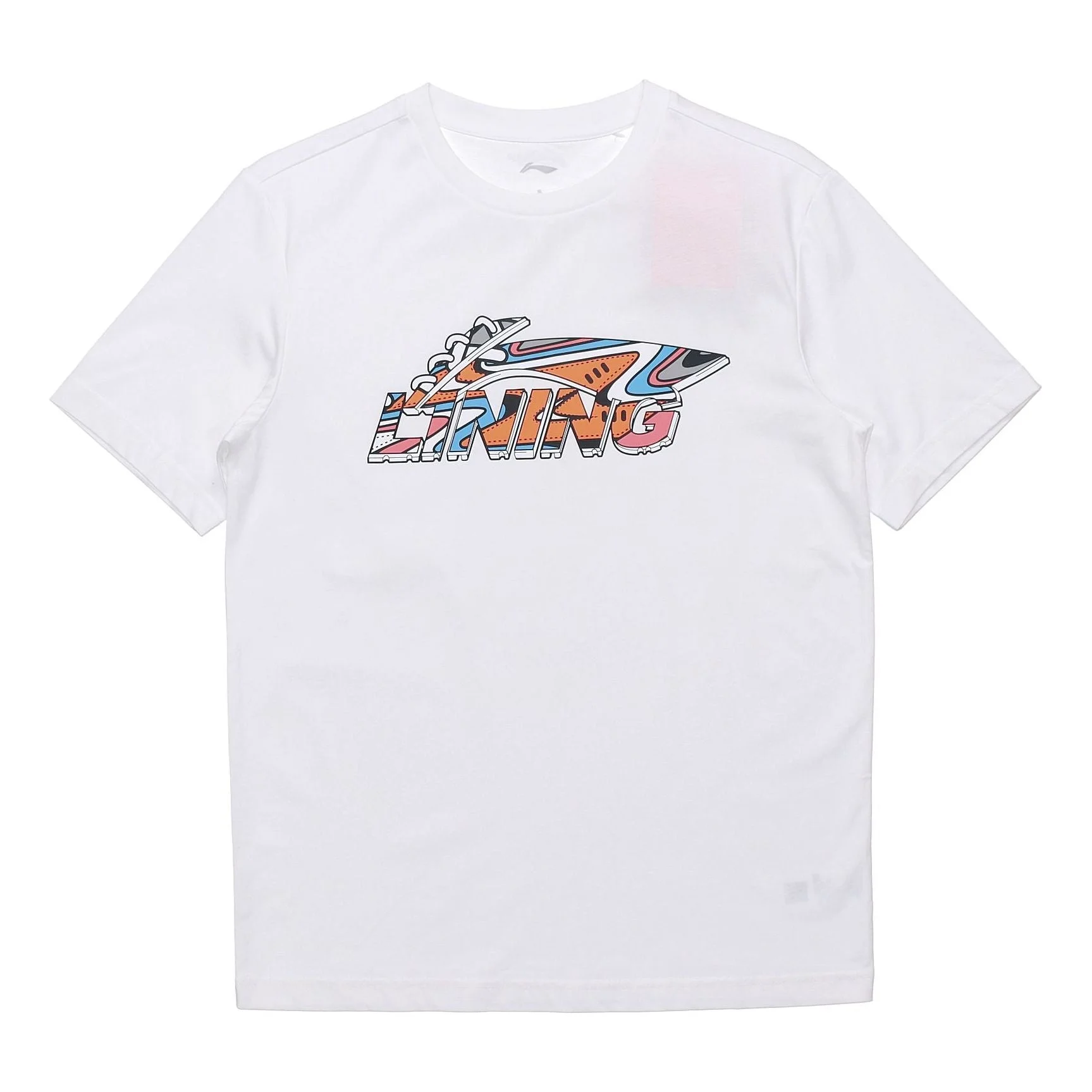 Li-Ning Classic Logo T-shirt 'White' AHSR550-1 - 1