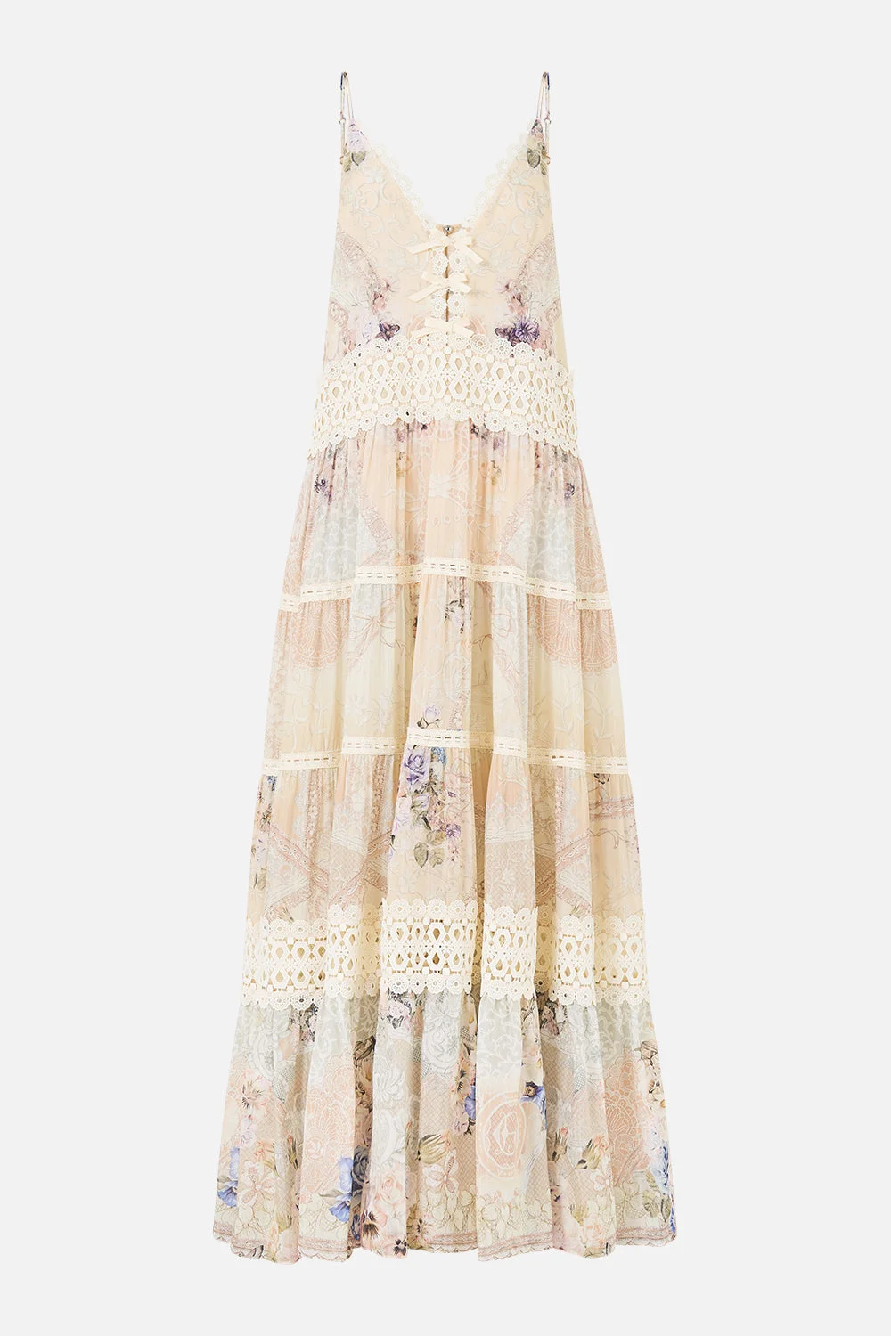 TRAPEZE TIERED DRESS - 1