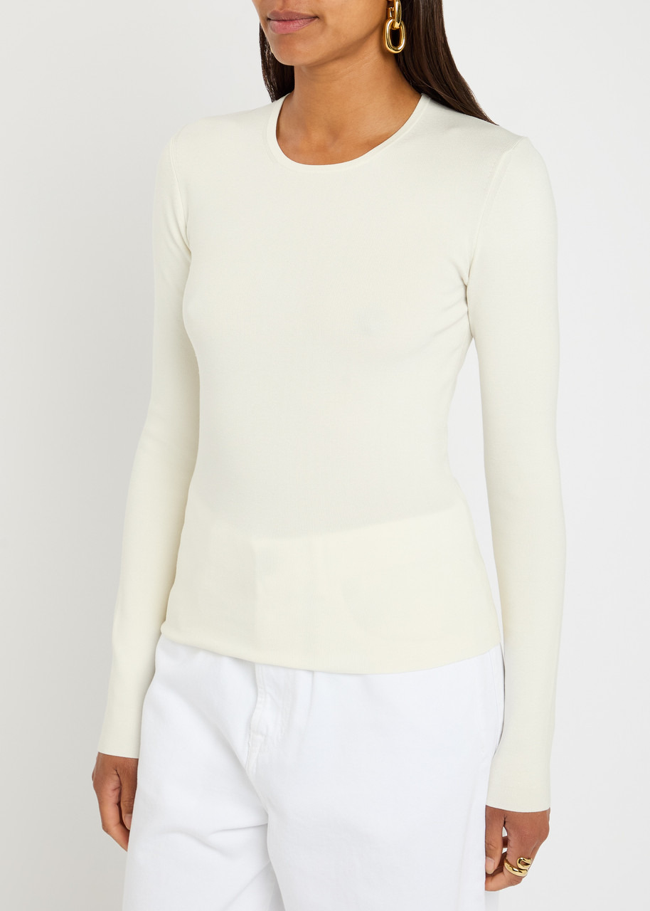 Joseph Stretch-silk Knit top - 2
