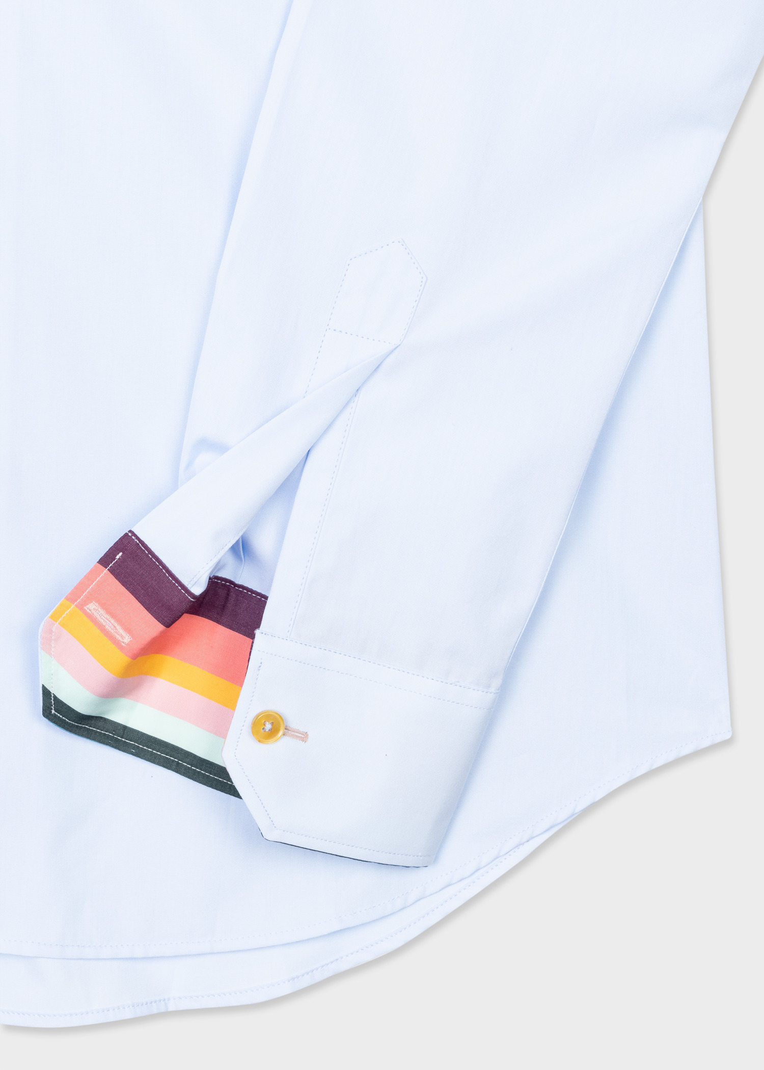 Tailored-Fit 'Artist Stripe' Cuff Shirt - 4