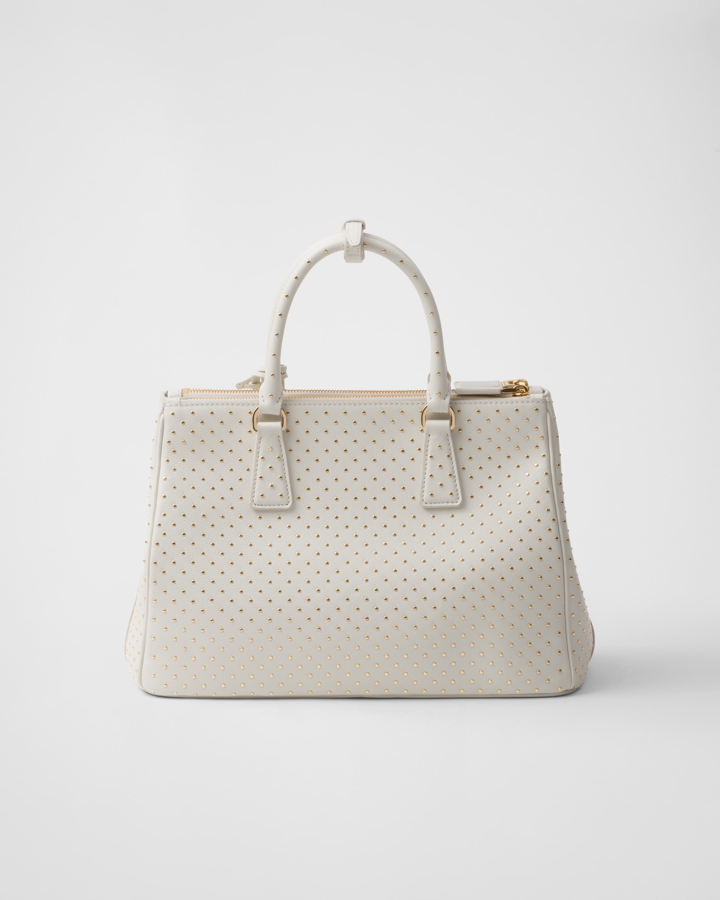 Large Prada Galleria studded leather bag - 4