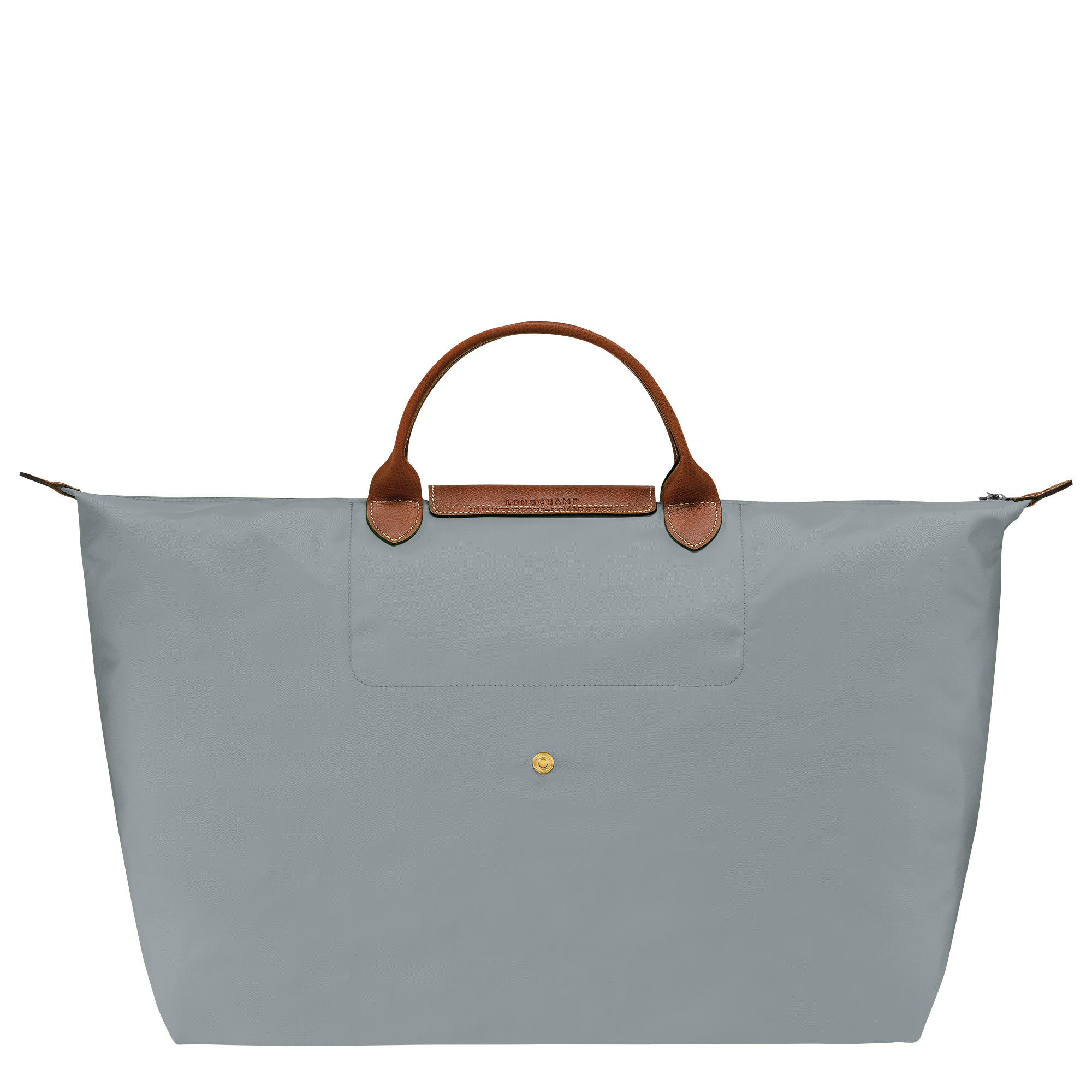 Le Pliage Original S Travel bag Steel - Recycled canvas - 4