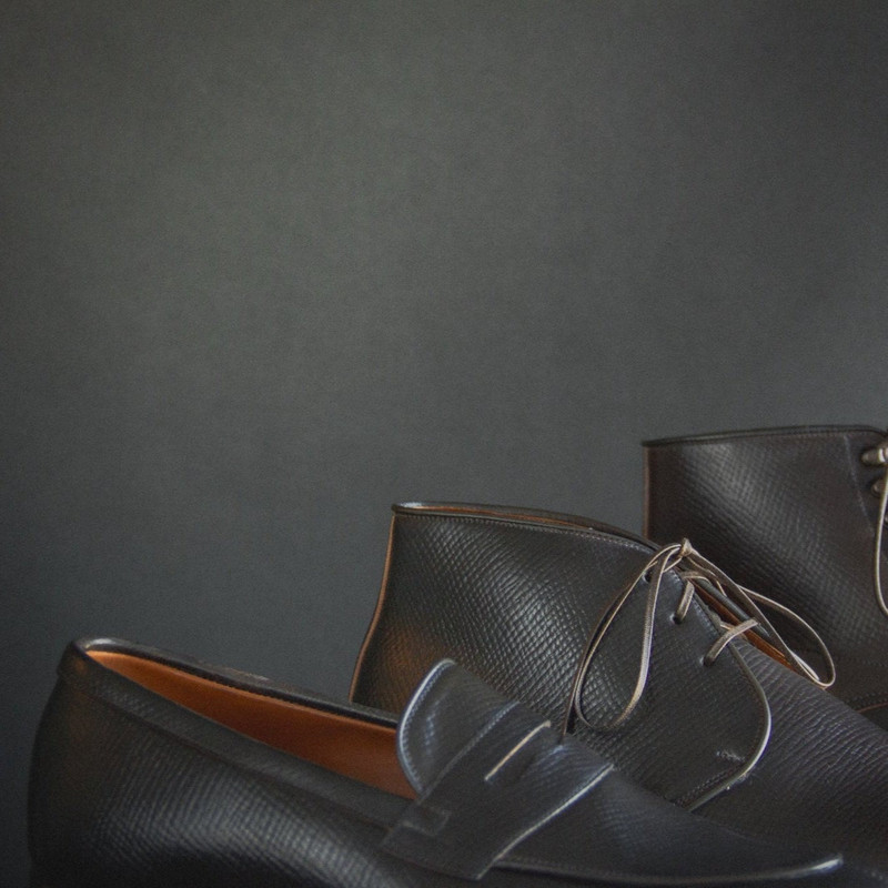 Bristol - Mahogany Hatchgrain Shell Cordovan® 6