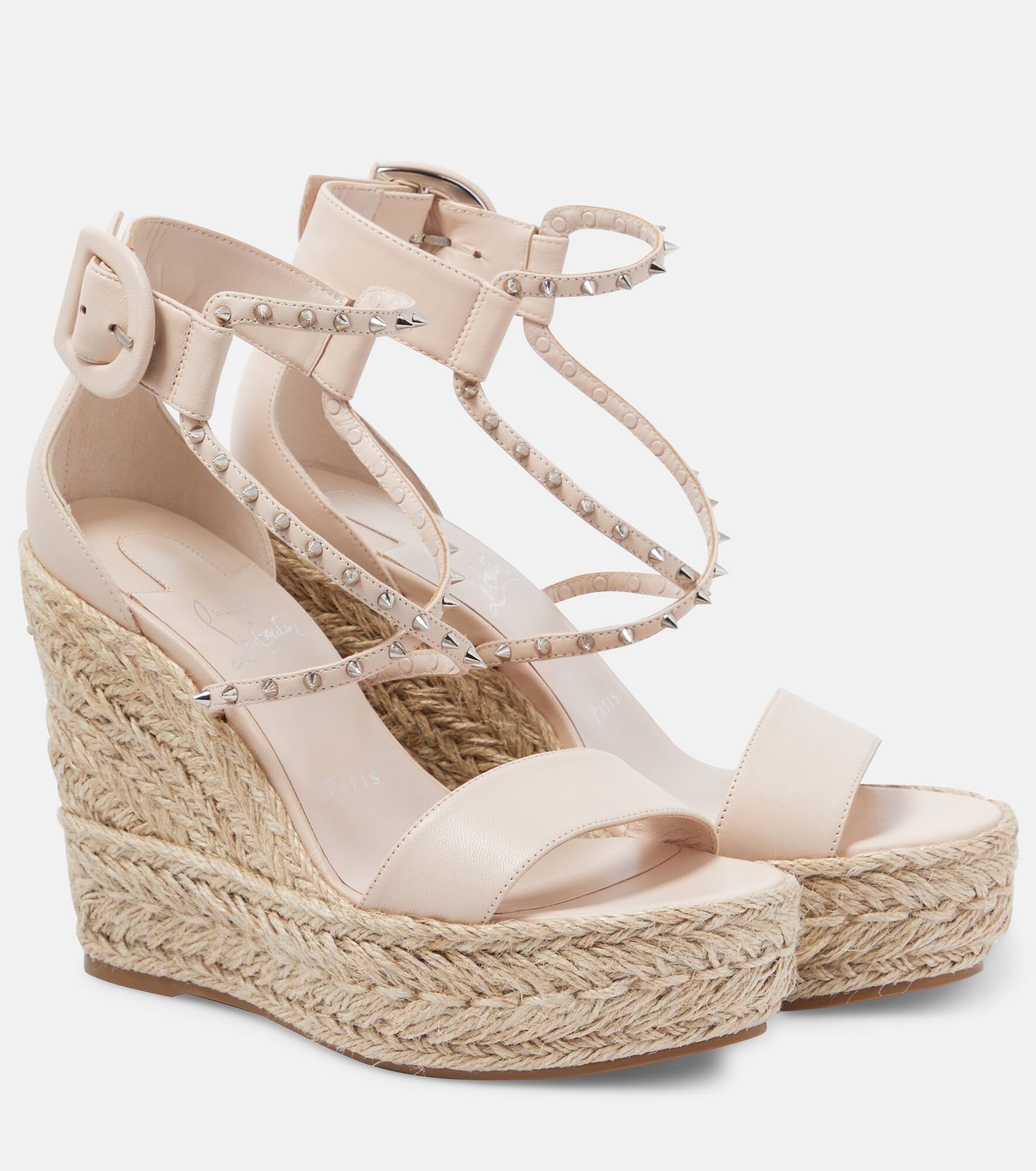 Chocazeppa Spikes 120 espadrille wedges - 1