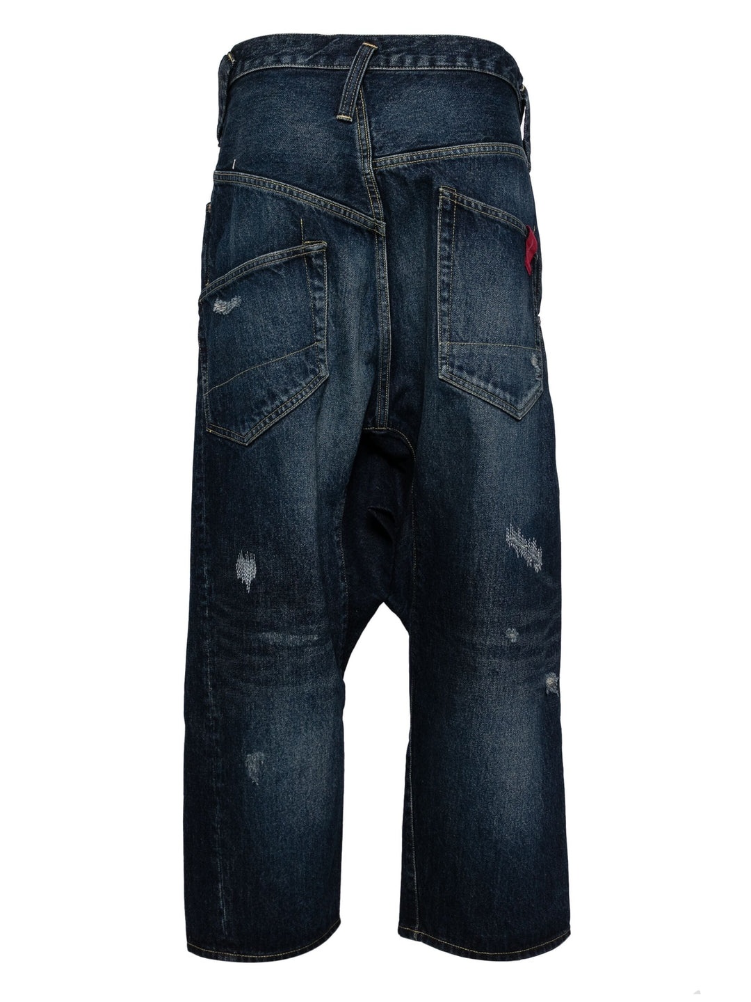 ＜FUMITO GANRYU＞ GRAFFITI SARROUEL SLACKS FUMITO GANRYU Black Graffiti Sarrouel Trousers Fumito Ganryu