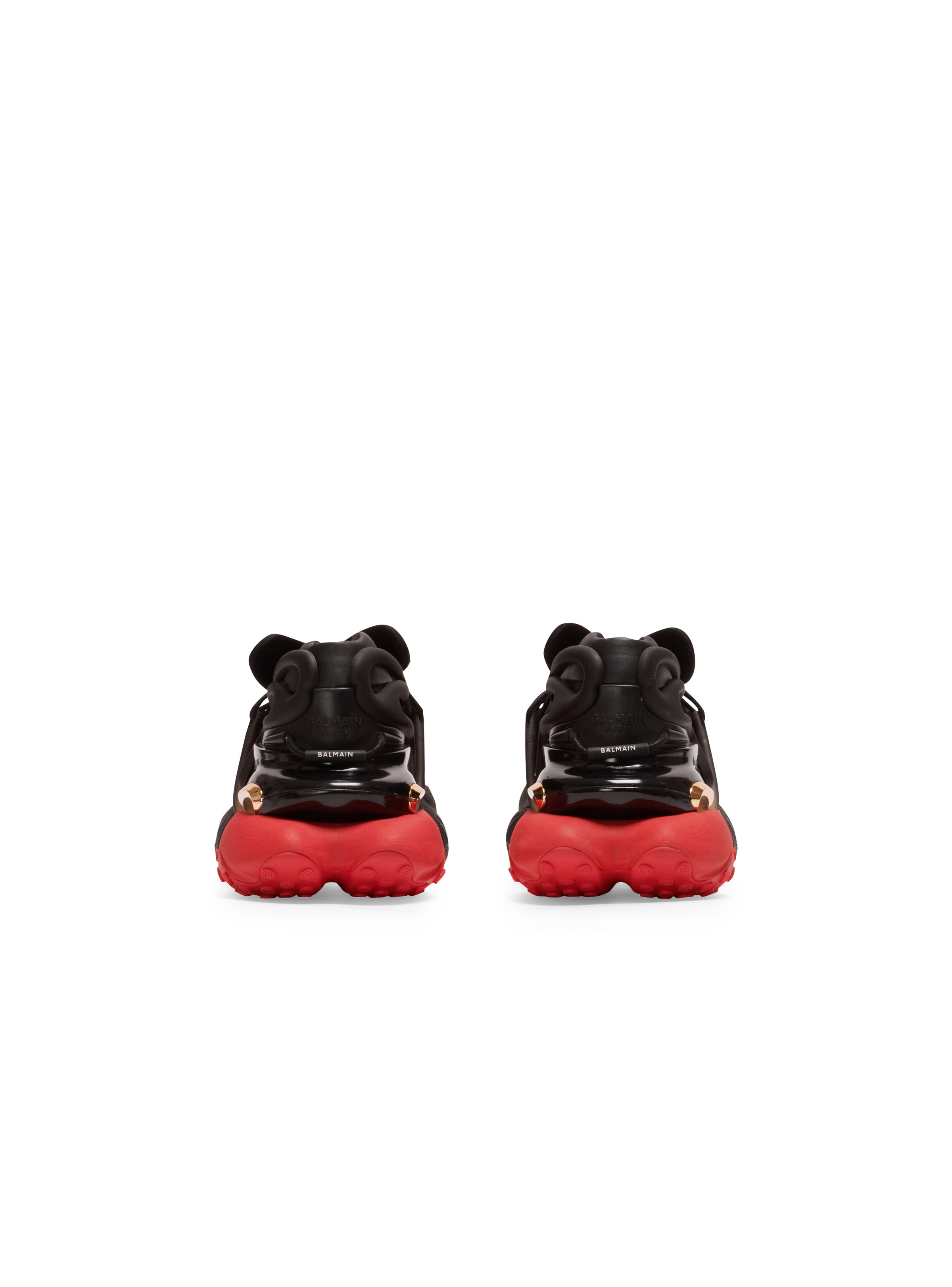 Unicorn low-top trainers in neoprene and leather - 4