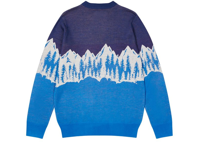 PALACE Palace Palaska Knit Blue outlook