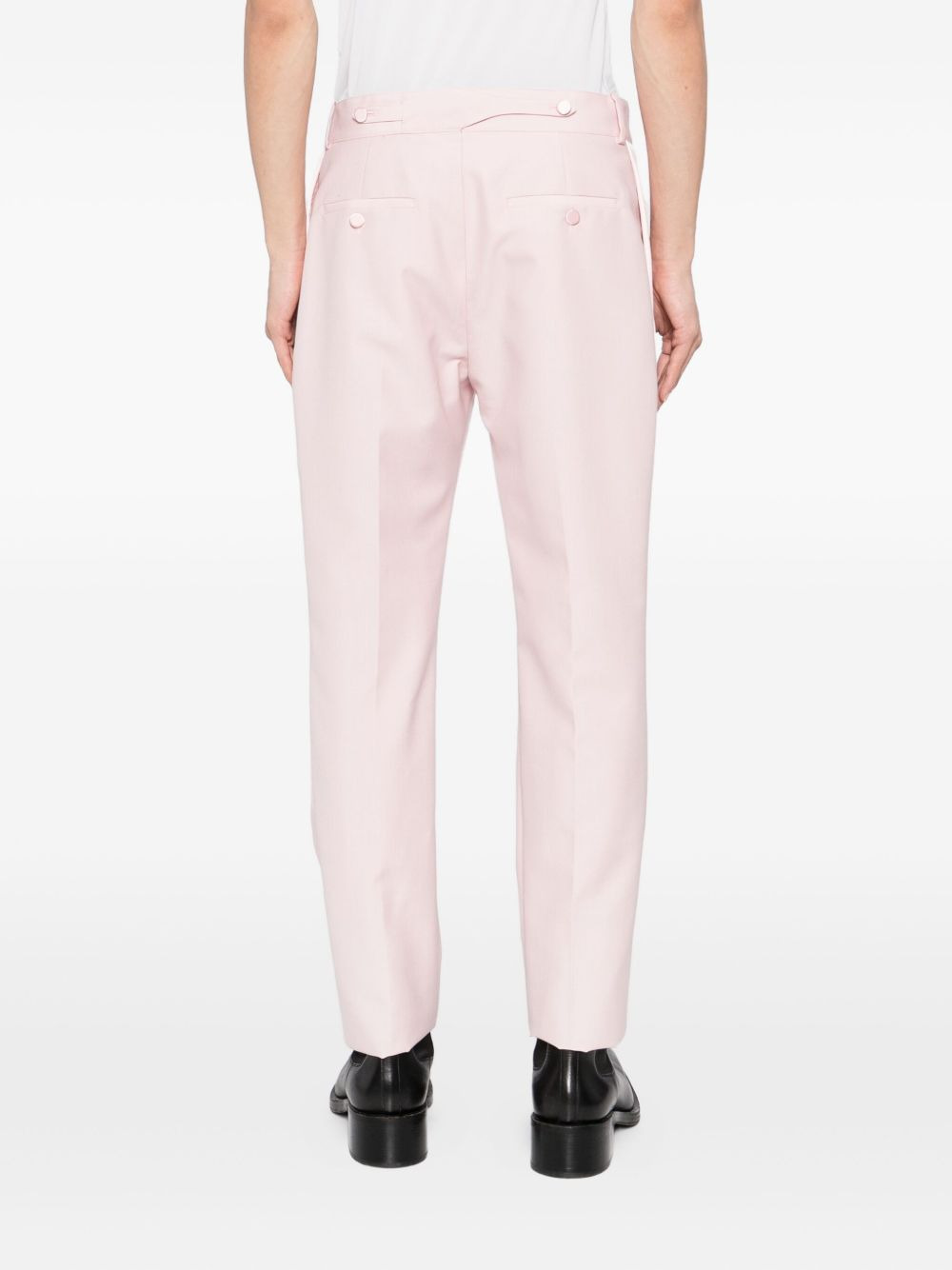 PLEATED-DETAIL TROUSERS - 5