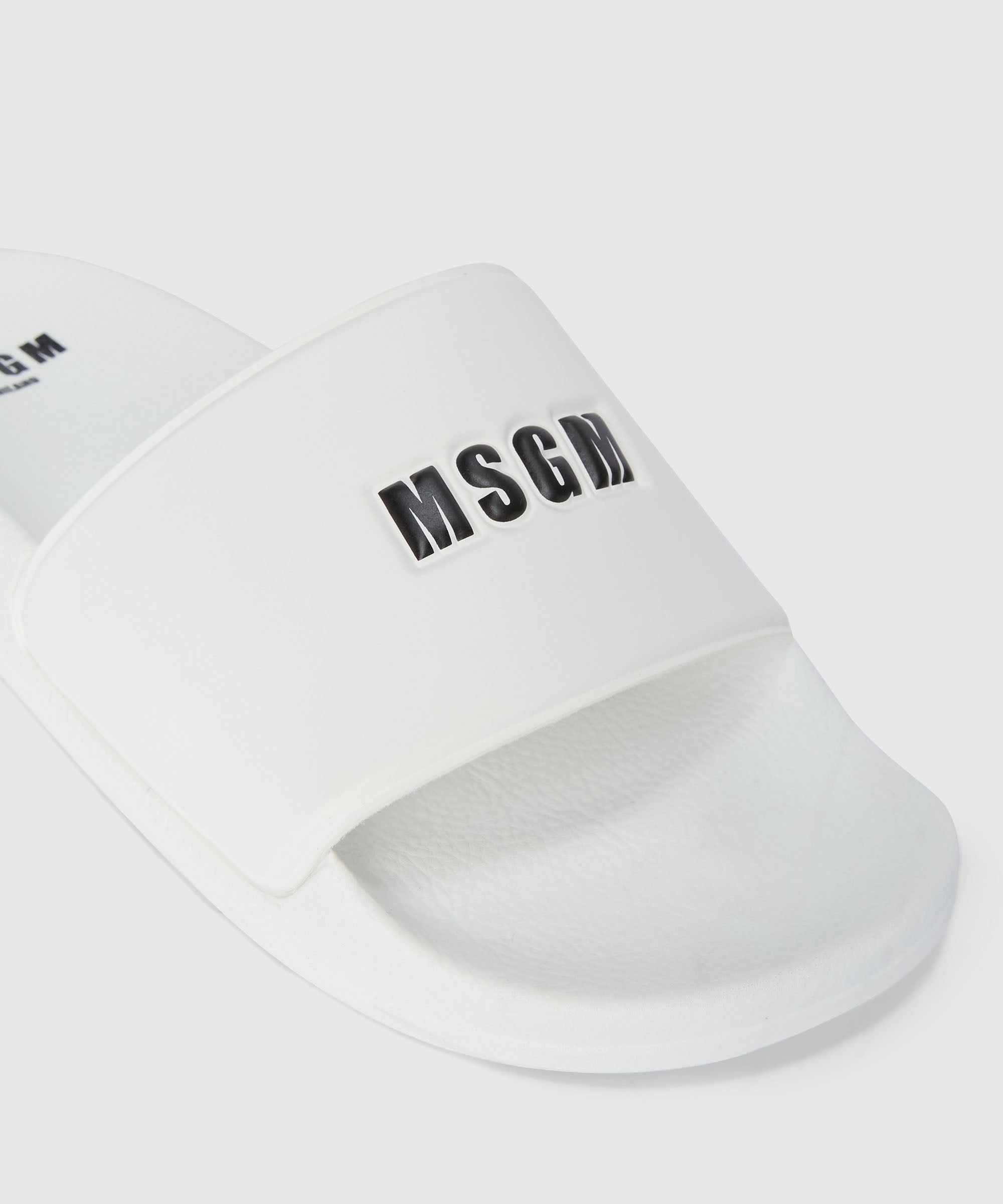White pool slides with MSGM micrologist - 4