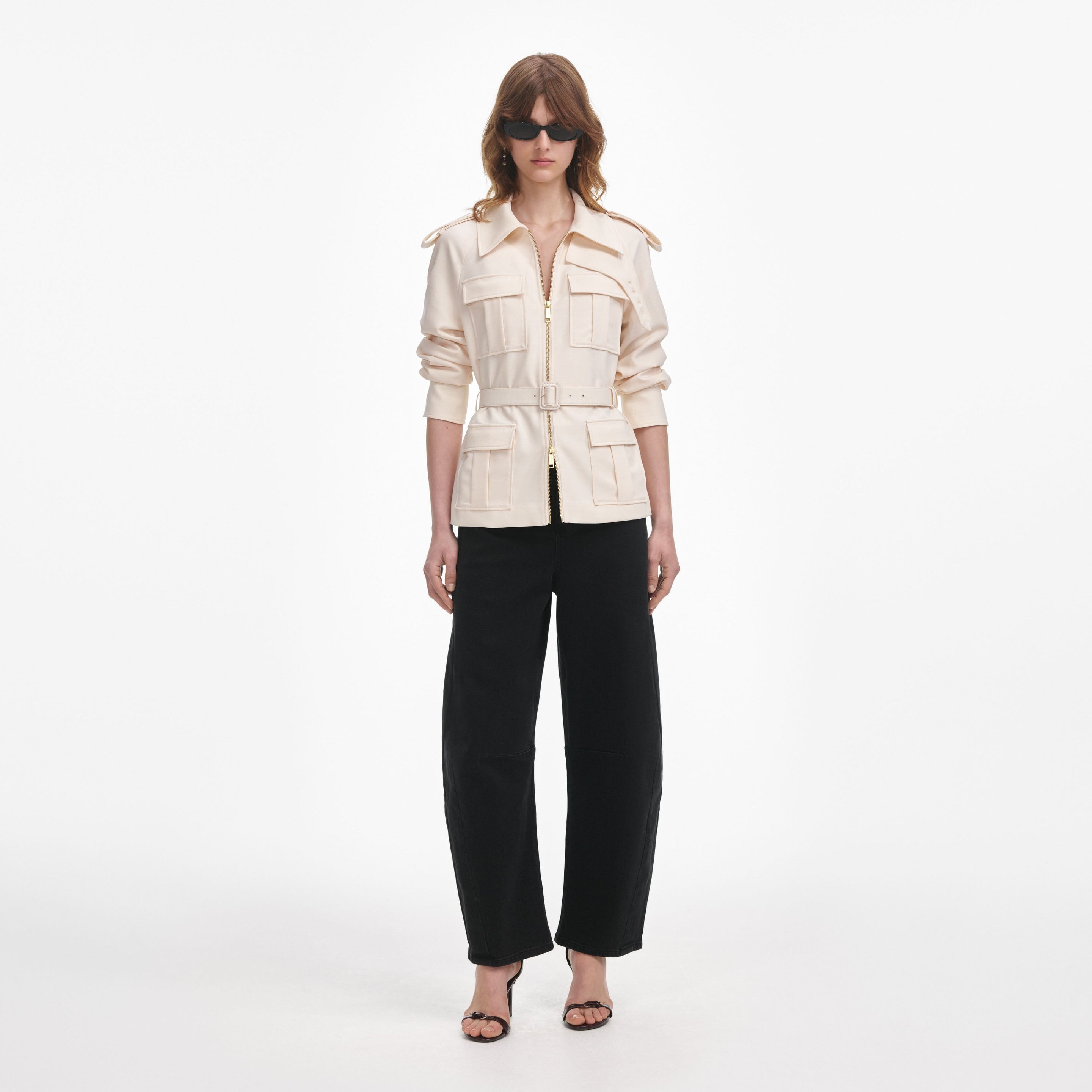 Cream Twill Jacket - 5