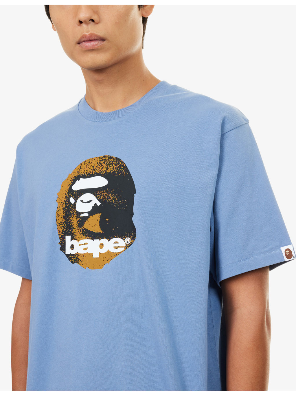 Ape Head Brand-Print Cotton-Jersey T-Shirt - 5