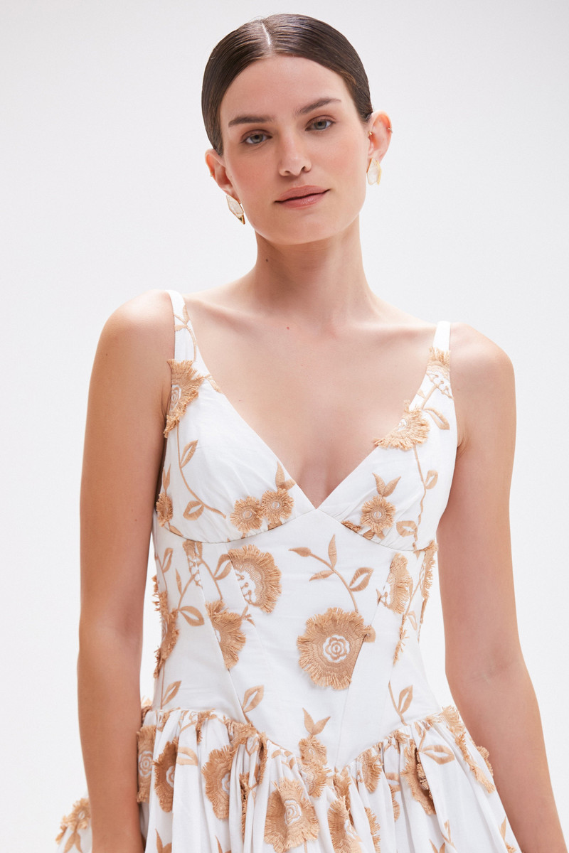 PatBO BOTANICAL POPLIN MIDI DRESS (RUNWAY) outlook