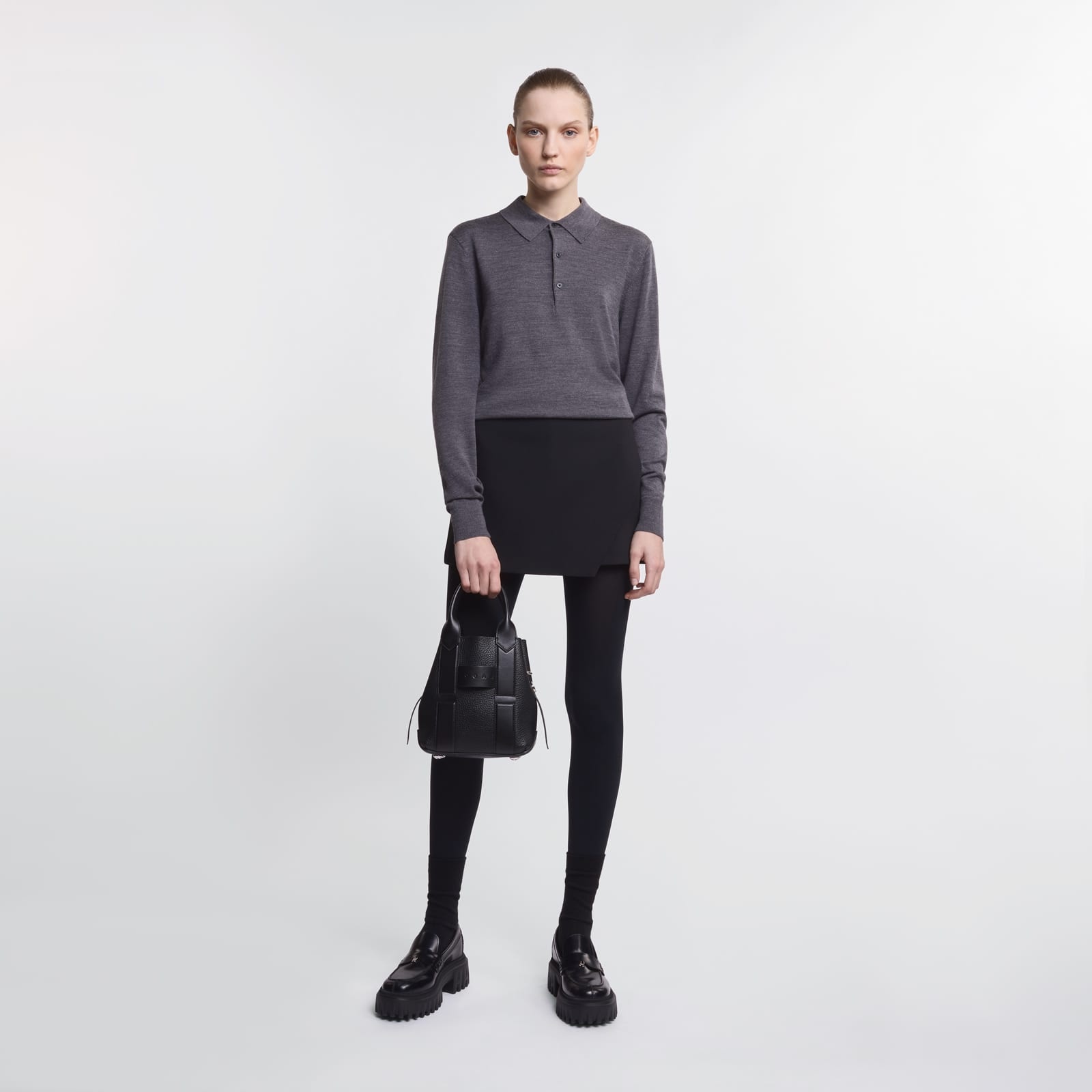 Hogan Script Shopping Bag Small - 7