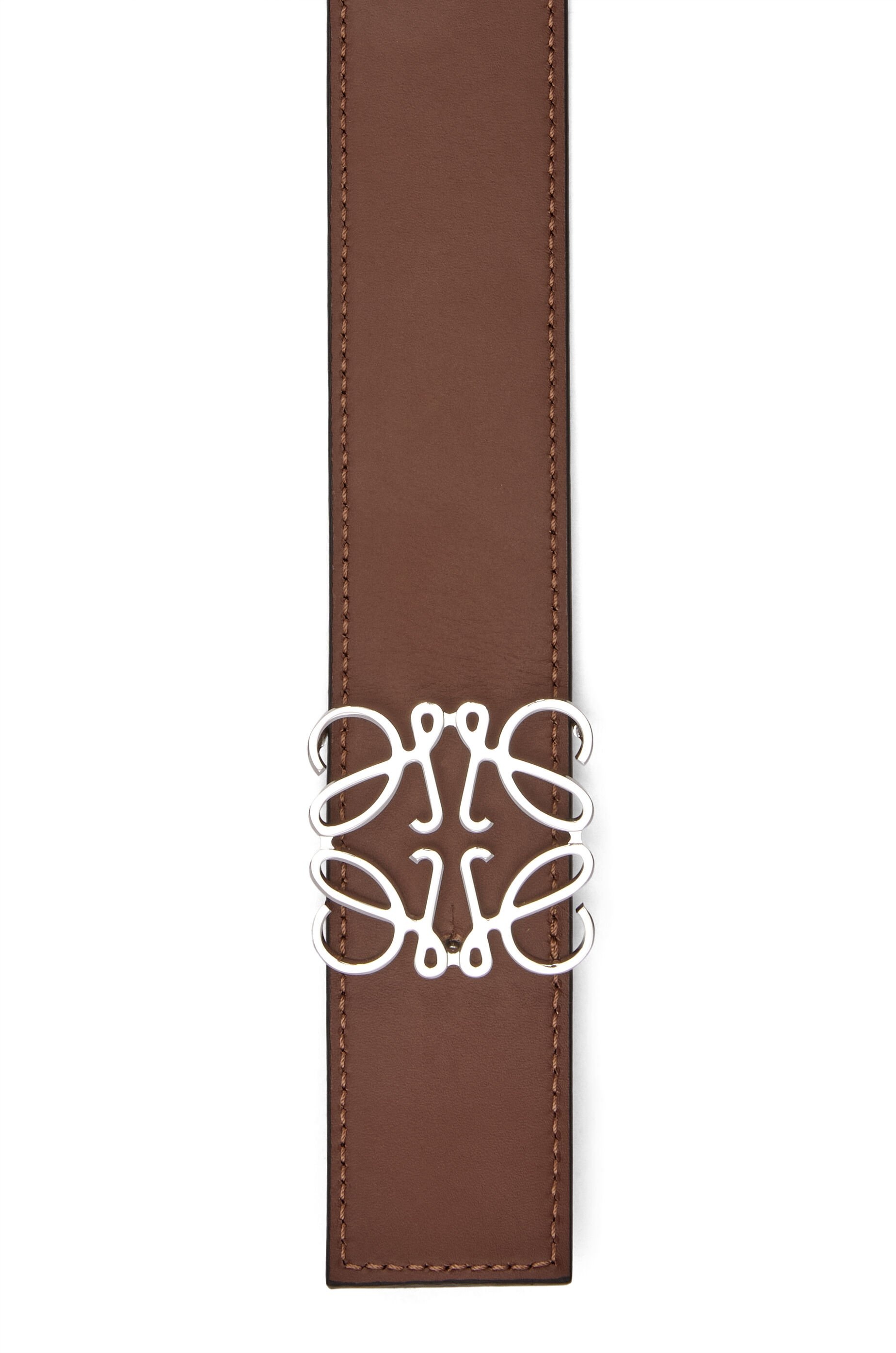 Reversible Anagram belt in smooth calfskin - 4